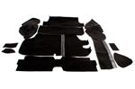 Rear Compartment Carpet Set - Black - Triumph 2000/2500 Estate - RM8153BLACK